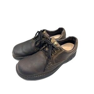 Merrell Men’s 11.5 Leather Lace Up Shoe World Rambler Shoes Brown Walking Casual